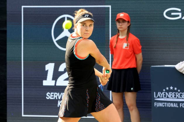 Tennis, WTA-Turnier in Berlin, Finale, Linda Noskova - Jessica Pegula