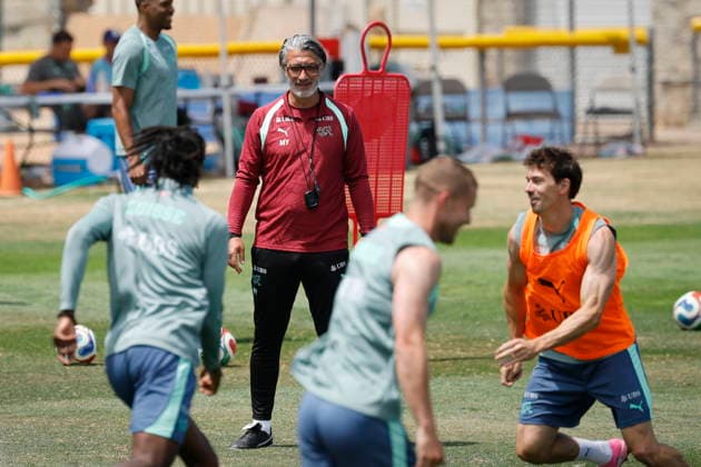 Fußball, FIFA WM 2026, Nationalteam Schweiz, Training
