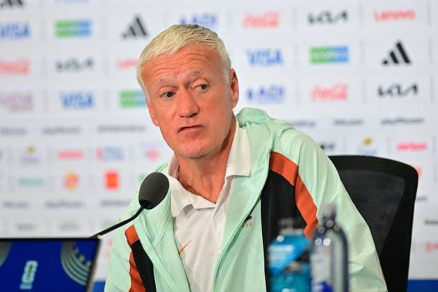 Fußball, FIFA WM 2026, Nationalteam Frankreich, Pressekonferenz