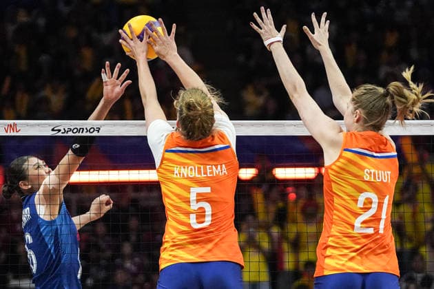 Volleyball, Frauen, Nations League, Thailand - Niederlande