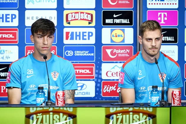 Fußball, FIFA WM 2026, Nationalteam Kroatien, Pressekonferenz