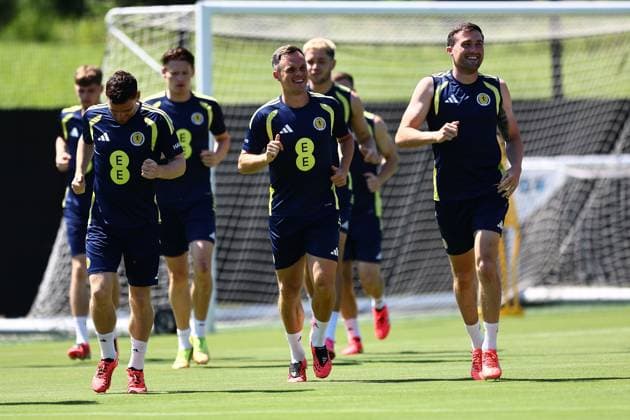 Fußball, FIFA WM 2026, Nationalteam Schottland, Training