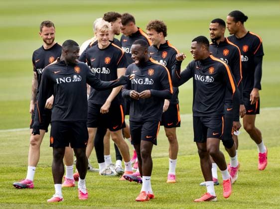 Fußball, FIFA WM 2026, Nationalteam Niederlande, Training