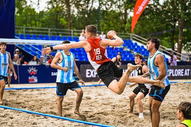 Beachhandball, WM in Zagreb