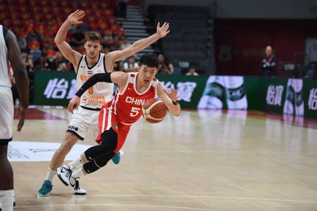 Basketball, Länderspiel, China - Niederlande