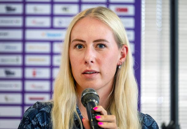 Golf, Frauen, Czech Ladies Open in Beroun, Medienrunde