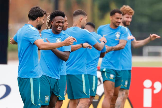 Fußball, FIFA WM 2026, Nationalteam Brasilien, Training