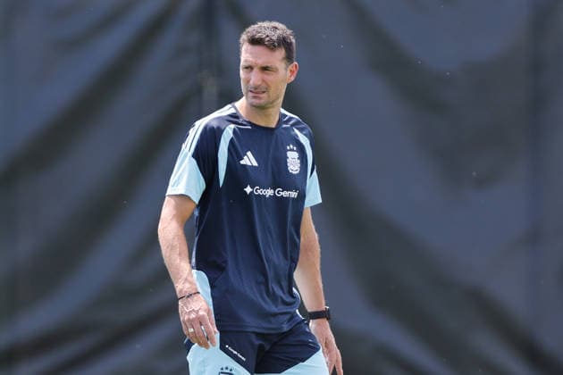 Fußball, FIFA WM 2026, Nationalteam Argentinien, Training