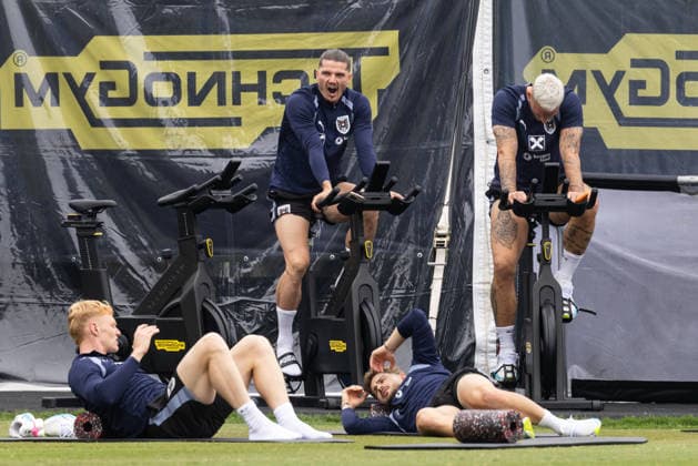 Fußball, FIFA WM 2026, Nationalteam Österreich, Training