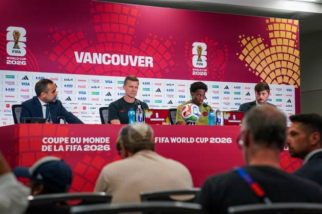 Fußball, FIFA WM 2026, Nationalteam Kanada, Pressekonferenz