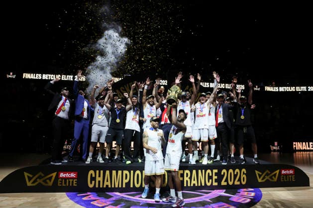 Basketball, Frankreich, Playoff-Finale, AS Monaco siegt in Spiel 5 bei Paris Basket und ist Meister