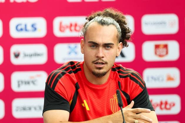 Fußball, FIFA WM 2026, Nationalteam Belgien, Pressekonferenz