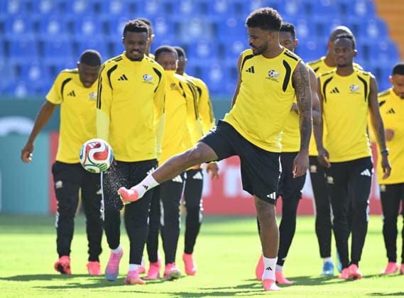 Fußball, FIFA WM 2026, Nationalteam Südafrika, Training
