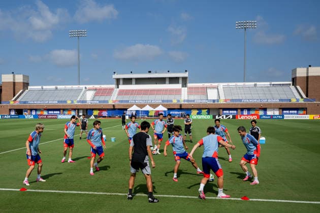 Fußball, FIFA WM 2026, Nationalteam Japan, Training