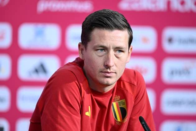 Fußball, FIFA WM 2026, Nationalteam Belgien, Pressekonferenz