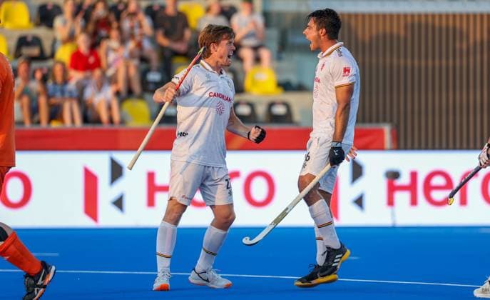 Feldhockey, FIH Pro League, Belgien - Niederlande