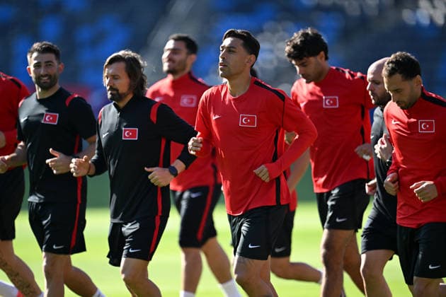 Fußball, FIFA WM 2026, Nationalteam Türkei, Training