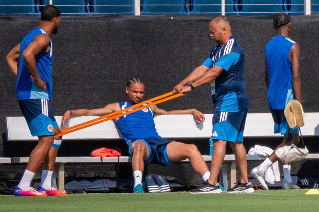 Fußball, FIFA WM 2026, Nationalteam Curacao, Training