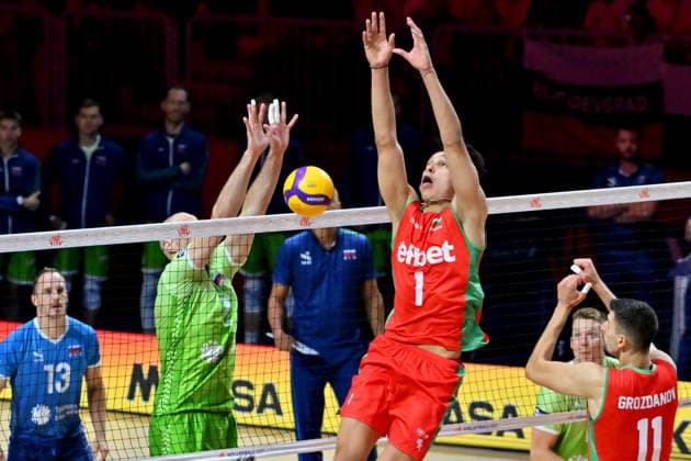 Volleyball, FIVB Nations League, Slowenien - Bulgarien