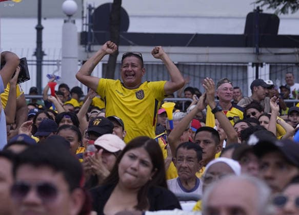 Fußball, FIFA WM 2026, Ecuador - Deutschland, Public Viewing in Guayaquil