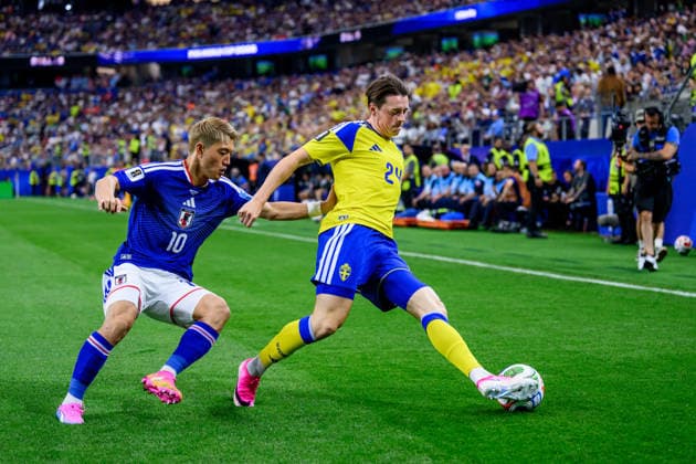Fußball, FIFA WM 2026, Japan - Schweden