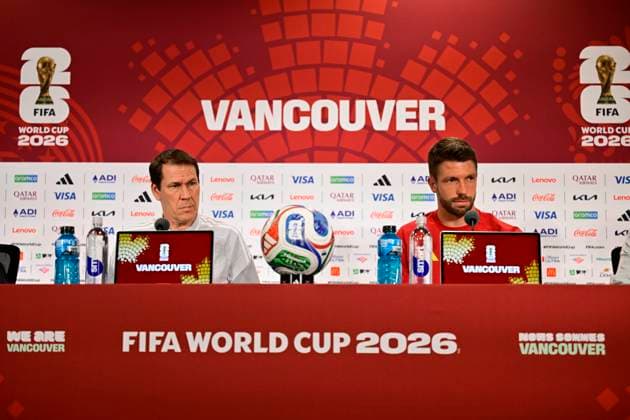 Fußball, FIFA WM 2026, Nationalteam Belgien, Pressekonferenz