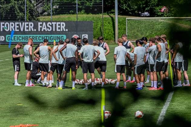 Fußball, 2. BL, FC St. Pauli Training