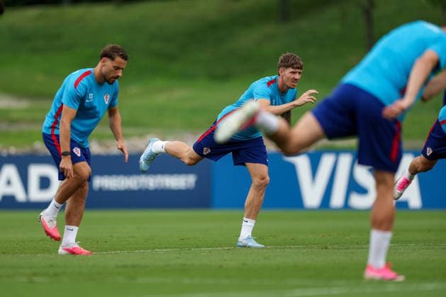 Fußball, FIFA WM 2026, Nationalteam Kroatien, Training