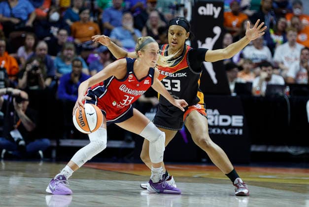 Basketball, Frauen, WNBA, Connecticut Sun - Washington Mystics