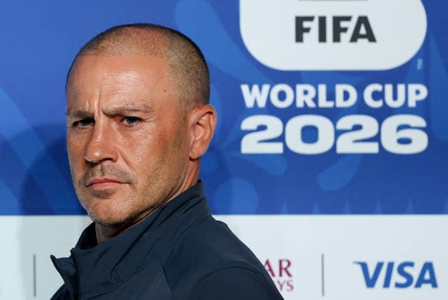 Fußball, FIFA WM 2026, Nationalteam Usbekistan, Pressekonferenz