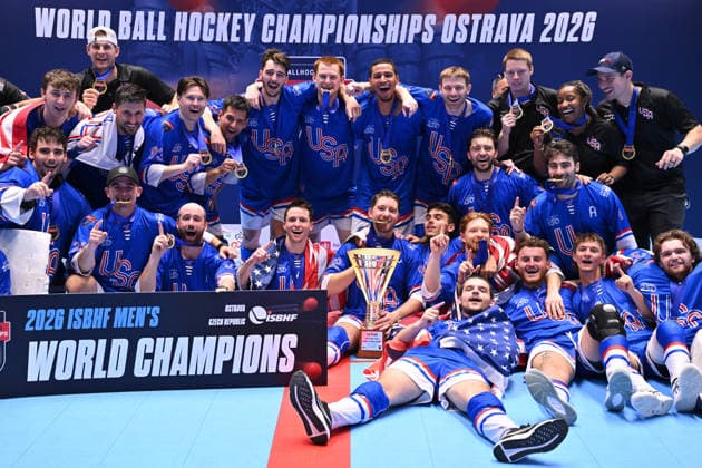 Ballhockey, WM in Ostrava, Finale, USA schlägt Tschechien und ist Weltmeister