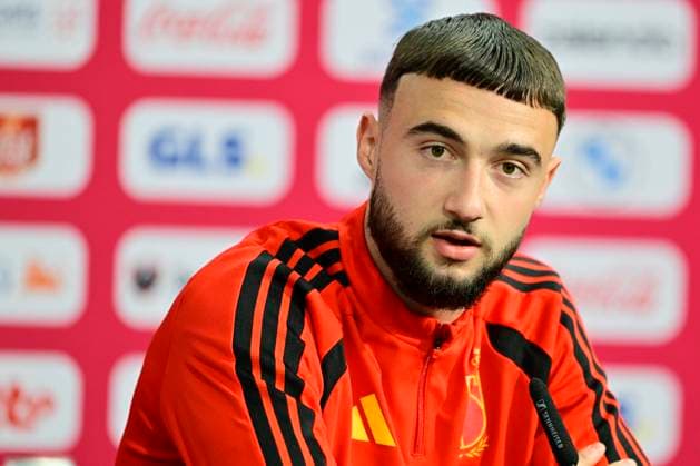 Fußball, FIFA WM 2026, Nationalteam Belgien, Pressekonferenz und Training