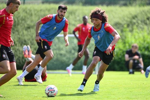 Fußball, Belgien, Standard Lüttich Training