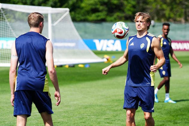 Fußball, FIFA WM 2026, Nationalteam Schweden, Training
