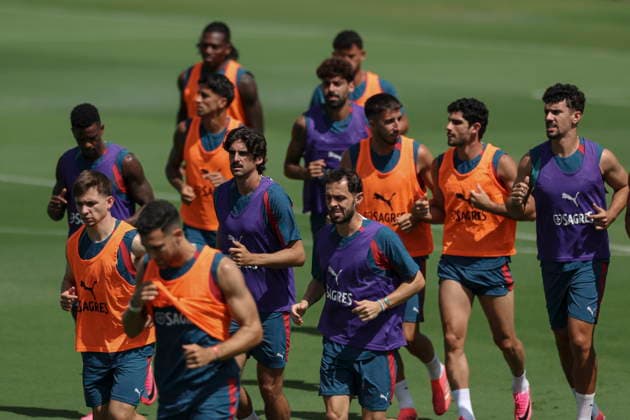 Fußball, FIFA WM 2026, Nationalteam Portugal, Training