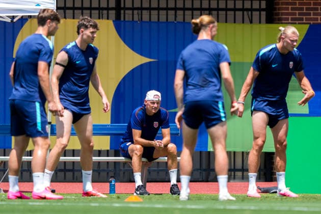 Fußball, FIFA WM 2026, Nationalteam Norwegen, Training