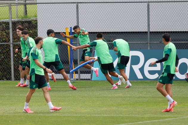 Fußball, FIFA WM 2026, Nationalteam Mexiko, Training