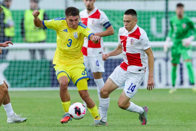 Fußball, U19, EM, Kroatien - Ukraine