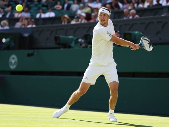 Tennis, Wimbledon, Tag 2, Alexander Blockx - Alexander Zverev