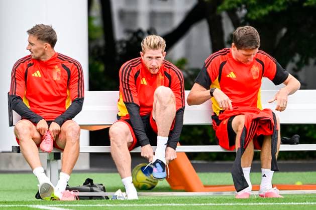 Fußball, FIFA WM 2026, Nationalteam Belgien, Training