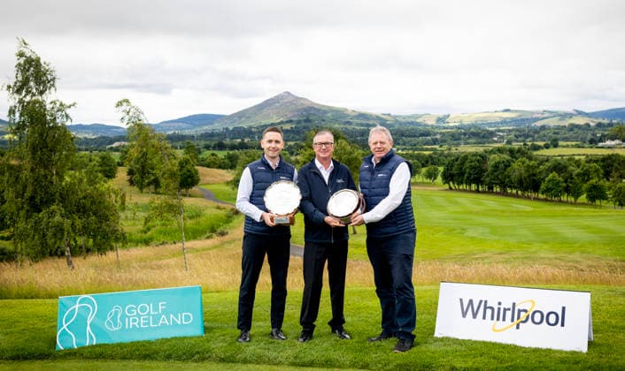 Golf, Golf Ireland geben Partnerschaft mit Whirlpool für die nächsten drei Jahre bekannt in Dublin