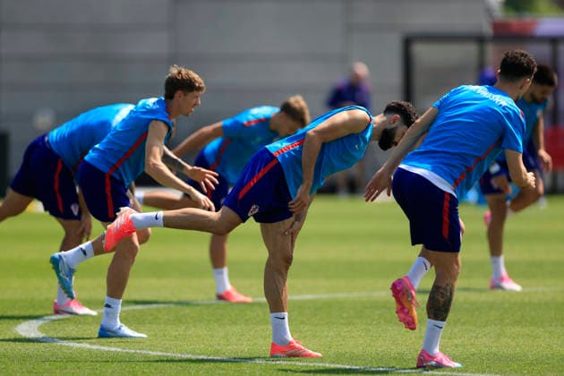 Fußball, FIFA WM 2026, Nationalteam Kroatien, Training