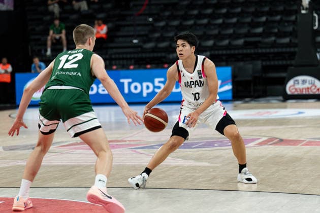 Basketball, U17 WM, Japan - Litauen