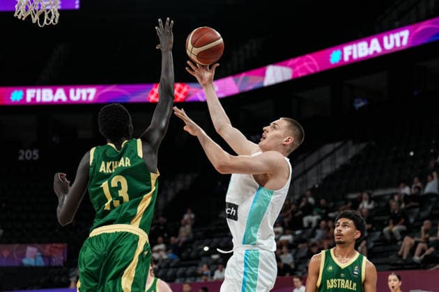 Basketball, U17 WM, Slowenien - Australien