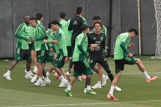 Fußball, FIFA WM 2026, Nationalteam Mexiko, Training