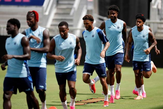Fußball, FIFA WM 2026, Nationalteam Kap Verde, Training