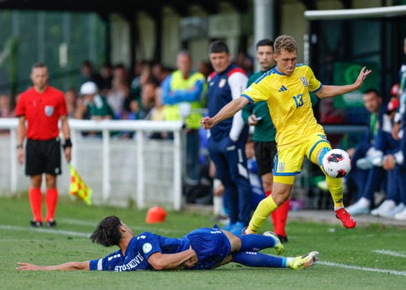 Fußball, U19, EM, Serbien - Ukraine