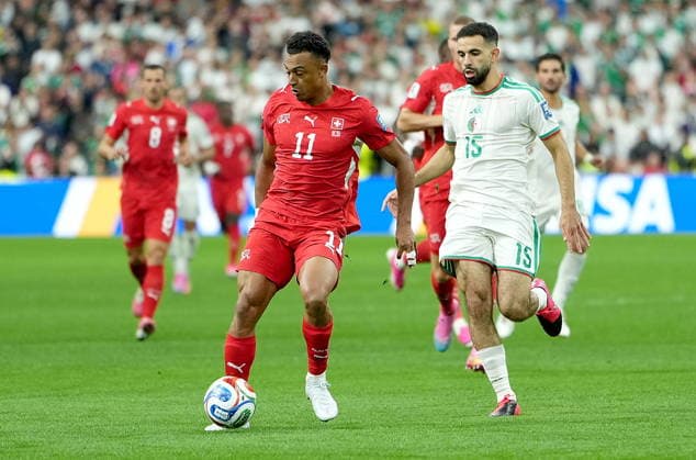 Fußball, FIFA WM 2026, Schweiz - Algerien