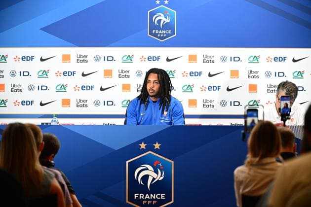 Fußball, FIFA WM 2026, Nationalteam Frankreich, Pressekonferenz