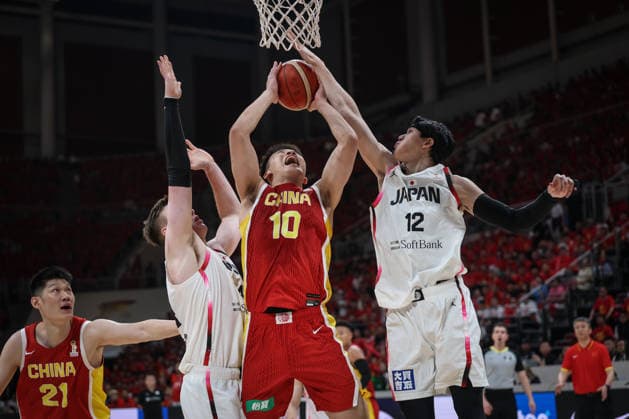 Basketball, WM Quali, China - Japan